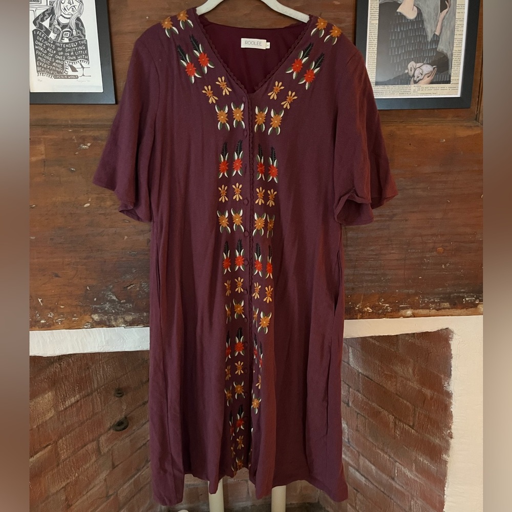 Embroidered Dress from Roolee